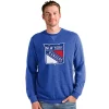 Best Pirce 👍 NHL New York Rangers Men's Reward Crew by Antigua® 😍