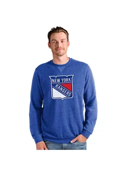 Best Pirce 👍 NHL New York Rangers Men's Reward Crew by Antigua® 😍 -Deals Antigua® Store Belk 10095