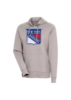 Outlet 🔥 NHL New York Rangers 👩 Women's Action Pullover by Antigua® 😉 -Deals Antigua® Store Belk 10126