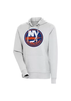 Wholesale 😍 NHL New York Islanders 👩 Women's Action Pullover by Antigua® 🥰 -Deals Antigua® Store Belk 10135