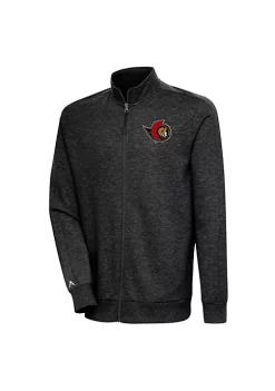 Outlet 🥰 NHL Ottawa Senators Men's Action Jacket by Antigua® 🧨 -Deals Antigua® Store Belk 10298