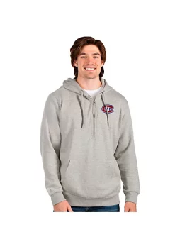 Flash Sale ✨ NHL Montreal Canadiens Men's Action Quarter Zip Hood by Antigua® 🔥 -Deals Antigua® Store Belk 10314