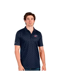 Flash Sale 👍 NHL Columbus Blue Jackets Men's Spark Polo by Antigua® ⭐ -Deals Antigua® Store Belk 10416