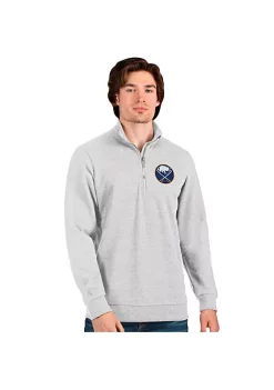 Budget 😀 NHL Buffalo Sabres Men's Action Quarter Zip Pullover by Antigua® 🔥
