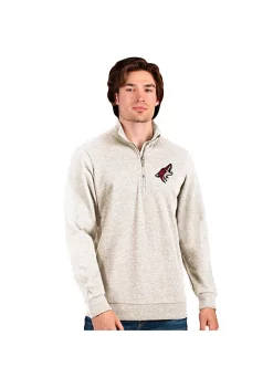 Best Pirce 🤩 NHL Arizona Coyotes Men's Action Quarter Zip Pullover by Antigua® 🧨