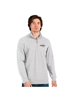 Flash Sale 👏 NHL Washington Capitals Men's Action Quarter Zip Pullover by Antigua® 🌟