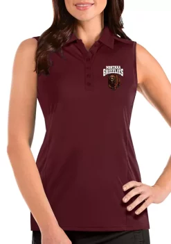 Coupon 🎁 Women's NCAA Montana Grizzlies Sleeveless Tribute Top by Antigua® 🎉 -Deals Antigua® Store Belk 10748