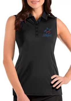 Outlet ✨ Women's MLB Miami Marlins Sleeveless Tribute Top by Antigua® 👏