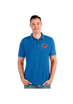 Discount 😀 NBA New York Knicks Men's Affluent Polo by Antigua® 🔔