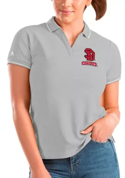 Cheap 🛒 NCAA South Dakota Coyotes 👩 Womens Affluent Polo by Antigua® ✨