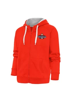 Flash Sale 🎉 MLB Houston Astros World Series Champs 2022 👩 Women's Victory Full Zip by Antigua® 😍