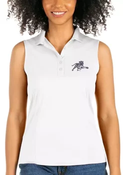 Budget ✔️ NCAA Jackson State University S/L Tribute Polo by Antigua® 🎁 -Deals Antigua® Store Belk 11042