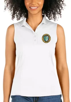 Best Pirce ✔️ NCAA Xavier University of Louisiana S/L Tribute Polo by Antigua® 🔥 -Deals Antigua® Store Belk 11047