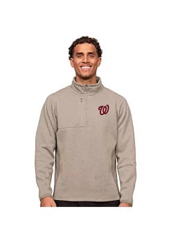 Flash Sale ⭐ MLB Washington Nationals Men's Course Pullover by Antigua® ❤️ -Deals Antigua® Store Belk 11103