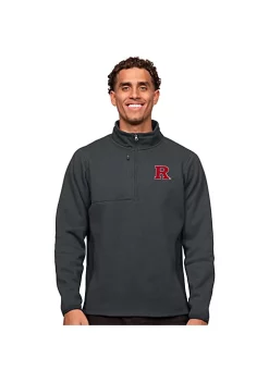 Coupon 🔔 NCAA Rutgers Scarlet Knights Course Pullover by Antigua® 🧨