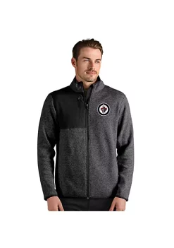 Promo 🔔 NHL Winnpeg Jets Men's Fortune Full Zip by Antigua® 🎁