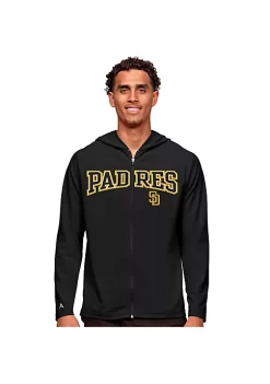 Promo 😍 MLB San Diego Padres Men's Legacy Zip Hood by Antigua® 🛒