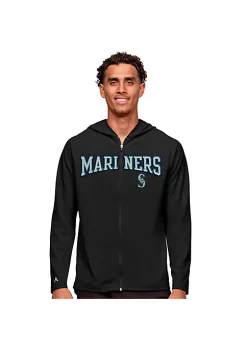 Coupon ❤️ MLB Seattle Mariners Men's Legacy Zip Hood by Antigua® ⌛ -Deals Antigua® Store Belk 11374