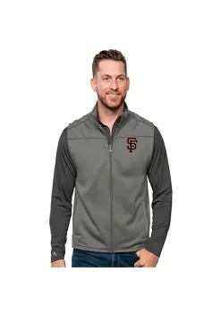 Outlet 🛒 MLB San Francisco Giants Men's Links Golf Vest by Antigua® 🔥