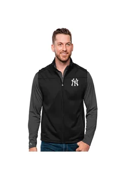 Discount 👍 MLB New York Yankees Men's Links Golf Vest by Antigua® 🌟