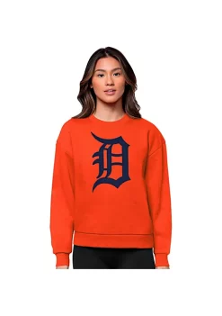 Brand new 🥰 MLB Detroit Tigers 👩 Women's Victory Crew by Antigua® 🛒 -Deals Antigua® Store Belk 11392