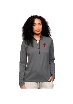 Brand new 🧨 MLB Philadelphia Phillies 👩 Women's Epic Pullover by Antigua® 🤩 -Deals Antigua® Store Belk 11514