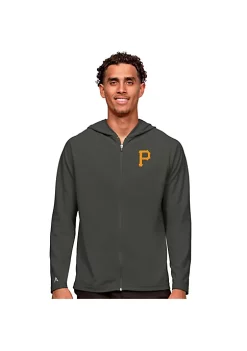 Best Sale 😍 MLB Pittsburgh Pirates Men's Legacy Zip Hood by Antigua® 😉 -Deals Antigua® Store Belk 11540