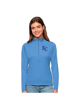 Buy 🧨 MLB Kansas City Royals 👩 Women's Tribute Pullover by Antigua® ⭐ -Deals Antigua® Store Belk 12005