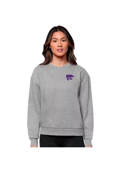 Coupon 😀 NCAA Kansas State Wildcats Victory Crew Pullover by Antigua® 🔔