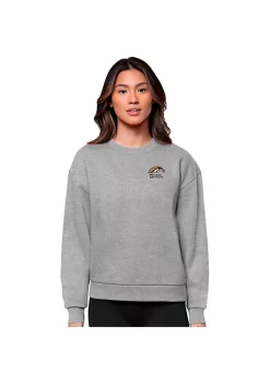 Budget 🥰 NCAA Western Michigan Broncos Victory Crew Pullover by Antigua® 🌟