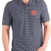 Cheapest ⭐ NCAA Auburn Tigers Striped Polo 👕 Shirt by Antigua® 🔔