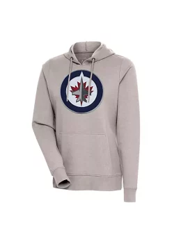 Promo 💯 NHL Winnipeg Jets 👩 Women's Action Pullover by Antigua® 😍 -Deals Antigua® Store Belk 12515