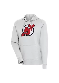 Top 10 😉 NHL New Jersey Devils 👩 Women's Action Pullover by Antigua® 🎁 -Deals Antigua® Store Belk 12519