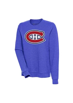 Deals 🔔 NHL Montreal Canadiens 👩 Women's Action Crew by Antigua® 🌟 -Deals Antigua® Store Belk 12549