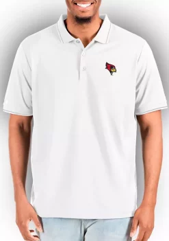 Best Pirce 🎁 NCAA Illinois State Redbirds Mens Affluent Tall Polo by Antigua® 😍
