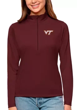 Best Sale 👍 NCAA Virginia Tech Hokies 👩 Womens Tribute Pullover by Antigua® 🎉 -Deals Antigua® Store Belk 1263