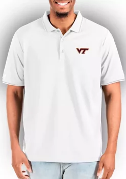 Top 10 ✔️ NCAA Virginia Tech Hokies Mens Affluent Tall Polo by Antigua® 🤩 -Deals Antigua® Store Belk 12675