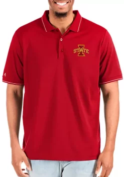 Best deal 🔔 NCAA Iowa State Cyclones Mens Affluent Tall Polo by Antigua® 🎉 -Deals Antigua® Store Belk 12679