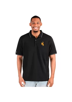 Deals 🎁 NCAA Wyoming Cowboys Mens Affluent Tall Polo by Antigua® 😀 -Deals Antigua® Store Belk 12804