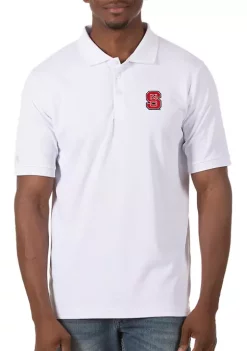 Budget 🌟 Men's NCAA NC State Wolfpack Legacy Piqué Polo 👕 Shirt by Antigua® 🌟 -Deals Antigua® Store Belk 129