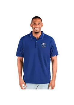 Best Pirce 🥰 NHL Buffalo Sabres Men's Affluent Tall Polo by Antigua® ❤️ -Deals Antigua® Store Belk 12923