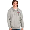 Cheapest ⭐ NHL New York Islanders Men's Action Quarter Zip Hood by Antigua® ⌛