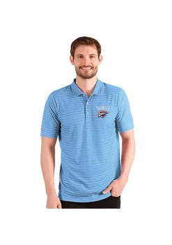 Discount 🔥 NBA Oklahoma City Thunder Men's Esteem Polo by Antigua® 🎁 -Deals Antigua® Store Belk 13017