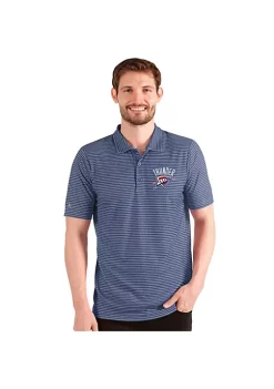 Discount 🔥 NBA Oklahoma City Thunder Men's Esteem Polo by Antigua® 🎁 -Deals Antigua® Store Belk 13019