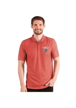 Discount 🔥 NBA Oklahoma City Thunder Men's Esteem Polo by Antigua® 🎁 -Deals Antigua® Store Belk 13022