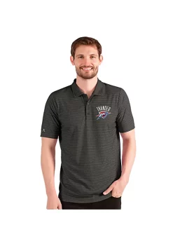 Discount 🔥 NBA Oklahoma City Thunder Men's Esteem Polo by Antigua® 🎁 -Deals Antigua® Store Belk 13025