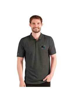 Best Pirce 🤩 NHL San Jose Sharks Men's Esteem Polo by Antigua® 🌟 -Deals Antigua® Store Belk 13151