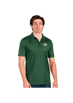 Coupon 🛒 NBA Boston Celtics Men's Spark Polo by Antigua® ✔️ -Deals Antigua® Store Belk 13236