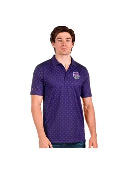 Deals 🤩 NBA Sacramento Kings Men's Spark Polo by Antigua® 🎁 -Deals Antigua® Store Belk 13258