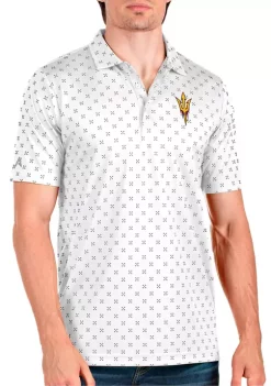 Deals 😀 NCAA Arizona State Sun Devils Mens Spark Polo by Antigua® ⌛ -Deals Antigua® Store Belk 13388